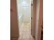 Narrow laundry room with tile flooring and washer/dryer hookups at 3416 Mountain Park St, Las Vegas, NV 89129