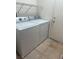 Laundry room with washer and dryer hookups ready for your appliances at 3416 Mountain Park St, Las Vegas, NV 89129