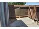 This is an outdoor patio area with privacy screen and pavers at 3441 Villa Way, Las Vegas, NV 89120