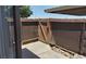 This is an outdoor patio area with privacy screen and pavers at 3441 Villa Way, Las Vegas, NV 89120