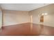 Spacious living room with hardwood floors, neutral walls, and bright lighting at 520 Prince Alan Ct, Las Vegas, NV 89110