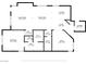 Detailed floor plan showing the layout of the home at 669 Elliot Peak Ave, Las Vegas, NV 89183