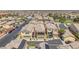 Residential neighborhood with modern homes and community features at 7852 Running Doe Ct, Las Vegas, NV 89149