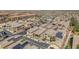 Community view featuring houses equipped with solar panels for energy efficiency at 7852 Running Doe Ct, Las Vegas, NV 89149