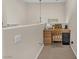 Cozy home office space with a built-in desk and ample lighting at 7852 Running Doe Ct, Las Vegas, NV 89149