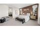 Serene main bedroom features contemporary design with plush bedding and a soothing color palette at 796 Windover Ct, Las Vegas, NV 89138