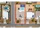 Aerial view of property highlighting outdoor features, pool, and large basketball court at 7998 W Ford Ave, Las Vegas, NV 89113