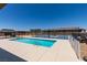 Beautiful pool and basketball court creating an amazing backyard entertainment space at 7998 W Ford Ave, Las Vegas, NV 89113