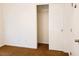Bedroom featuring brown carpet and a closet perfect for storage at 8550 Bright Bush St, Las Vegas, NV 89131