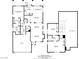 Detailed floor plan with kitchen, living spaces, bedrooms, and patio at 1305 Chaparral Summit Dr, Las Vegas, NV 89117