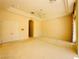 Spacious bedroom featuring a ceiling fan and neutral carpet at 2017 Eagle Trace Way, Las Vegas, NV 89117