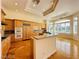Spacious kitchen with ample counter space, custom cabinets, and modern appliances at 2017 Eagle Trace Way, Las Vegas, NV 89117