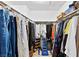 Walk-in closet featuring organized shelves and hanging space for efficient storage at 2222 Lucerne Ct, Henderson, NV 89014