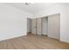 Bright bedroom with closet and doorway at 276 Glenridding St, Las Vegas, NV 89183