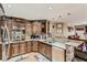 Well-equipped kitchen featuring granite countertops, stainless steel appliances, and ample cabinet space at 3355 Royal Bay Dr, Las Vegas, NV 89117
