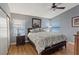 Serene bedroom with neutral tones, closet space, and natural light at 353 Templeton Dr, Henderson, NV 89074