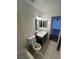 Well-lit bathroom with updated vanity, flooring and fixtures at 3585 Arville St # 403A, Las Vegas, NV 89103