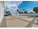 Outdoor basketball court featuring a hoop, concrete surface, and a perimeter fence at 3630 Tobias Ln, Las Vegas, NV 89120