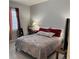 Bedroom with window and neutral walls at 3720 Rocklin Peak Ave, North Las Vegas, NV 89081