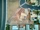 Bird's eye view showcasing the property's position on an oversized lot in a suburban neighborhood at 4878 Califa Dr, Las Vegas, NV 89122