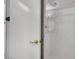Close-up of the glass-enclosed shower at 5823 Rose Sage St, North Las Vegas, NV 89031