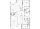 Detailed floorplan showcasing the layout of the home and its various rooms at 748 Puerto Real Ct, Las Vegas, NV 89138