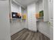 Walk-in closet offering ample storage with built-in shelves and drawers at 8545 Summer Vista Ave, Las Vegas, NV 89145