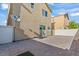 A backyard features a patio and privacy fence at 9543 Havasu Canyon Ave, Las Vegas, NV 89166