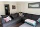 Cozy living room features a large sectional sofa at , Las Vegas, NV 89183