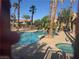 Inviting community pool featuring a hot tub, lounge chairs, and well-maintained grounds at , Las Vegas, NV 89183