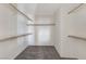 Walk-in closet offers ample storage space with shelving at 10805 Cain Ave, Las Vegas, NV 89166