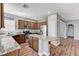 Well-equipped kitchen with stainless steel appliances, granite countertops, and ample cabinet space at 10805 Cain Ave, Las Vegas, NV 89166