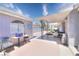 Private backyard with covered patio, grilling area, and ample space for outdoor activities at 1112 Sandy Cove St, Las Vegas, NV 89110
