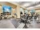 Fully equipped gym with various exercise machines and free weights, promoting a healthy and active lifestyle at 135 E Harmon Ave # 315, Las Vegas, NV 89109