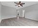 Spacious living room with wood-look flooring at 2231 Desert Prairie St, Las Vegas, NV 89135
