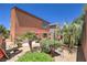 Backyard offers desert landscaping, privacy, and space for relaxation at 2373 Rue Royale St, Henderson, NV 89044