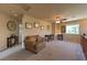 This comfortable loft features neutral paint, carpet and is open and bright with natural light at 2373 Rue Royale St, Henderson, NV 89044