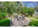 Beautiful backyard patio area perfect for outdoor dining at 2412 Muirfield Ave, Henderson, NV 89074