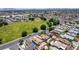 Scenic aerial view showcasing the property's location near a park and within a vibrant community at 2432 Spanish Ct, Las Vegas, NV 89108