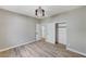 Neutral bedroom showcasing flooring, closet, and doorway at 2714 Langlade Ave, Henderson, NV 89052