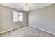 Bedroom with a decorative light fixture and view of pool at 2714 Langlade Ave, Henderson, NV 89052