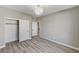 Bedroom featuring modern chandelier and closet at 2714 Langlade Ave, Henderson, NV 89052