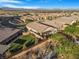 Lawn, fence, patio cover, and manicured landscaping at 2771 Free Formed Ct, Las Vegas, NV 89138