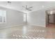 Expansive living area with bright lighting and a smooth transition to the entryway at 2771 Free Formed Ct, Las Vegas, NV 89138
