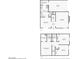 Combined floor plans for both downstairs and upstairs layouts at 2830 Crystal Lantern Dr, Henderson, NV 89074