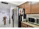 Bright kitchen view showcases stainless steel appliances, with easy access to the laundry area at 2830 Crystal Lantern Dr, Henderson, NV 89074
