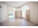 Dining room features a large window and sliding doors to the backyard at 2859 Palleta Dr, Henderson, NV 89074