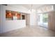 Bright dining room with sliding door to backyard at 2859 Palleta Dr, Henderson, NV 89074