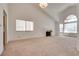 Large living area with fireplace and bright windows at 2904 Channel Bay Dr, Las Vegas, NV 89128