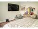 Bedroom with carpet and chair at 3436 N Tenaya Way, Las Vegas, NV 89129